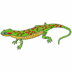 Reptiles Embroidery Design 3 Reptiles Embroidery Design 3